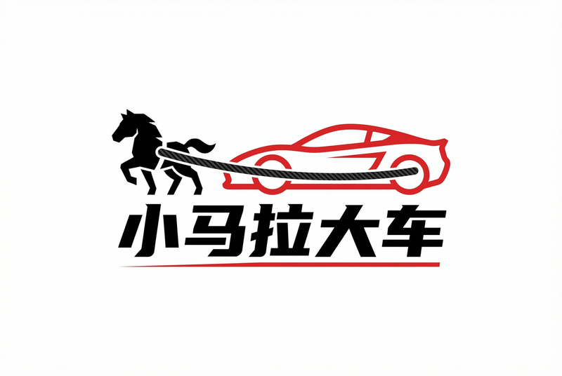 小马拉大车Logo